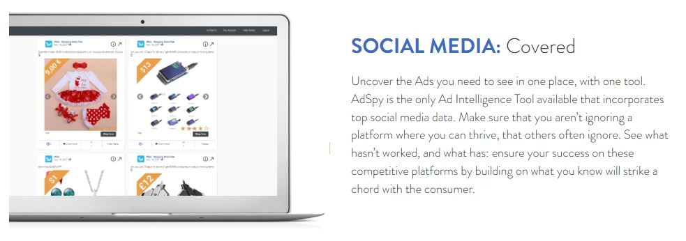 AdSpy's Social Media Specialization