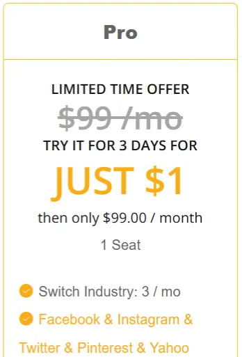 BigSpy Pro Plan Cost