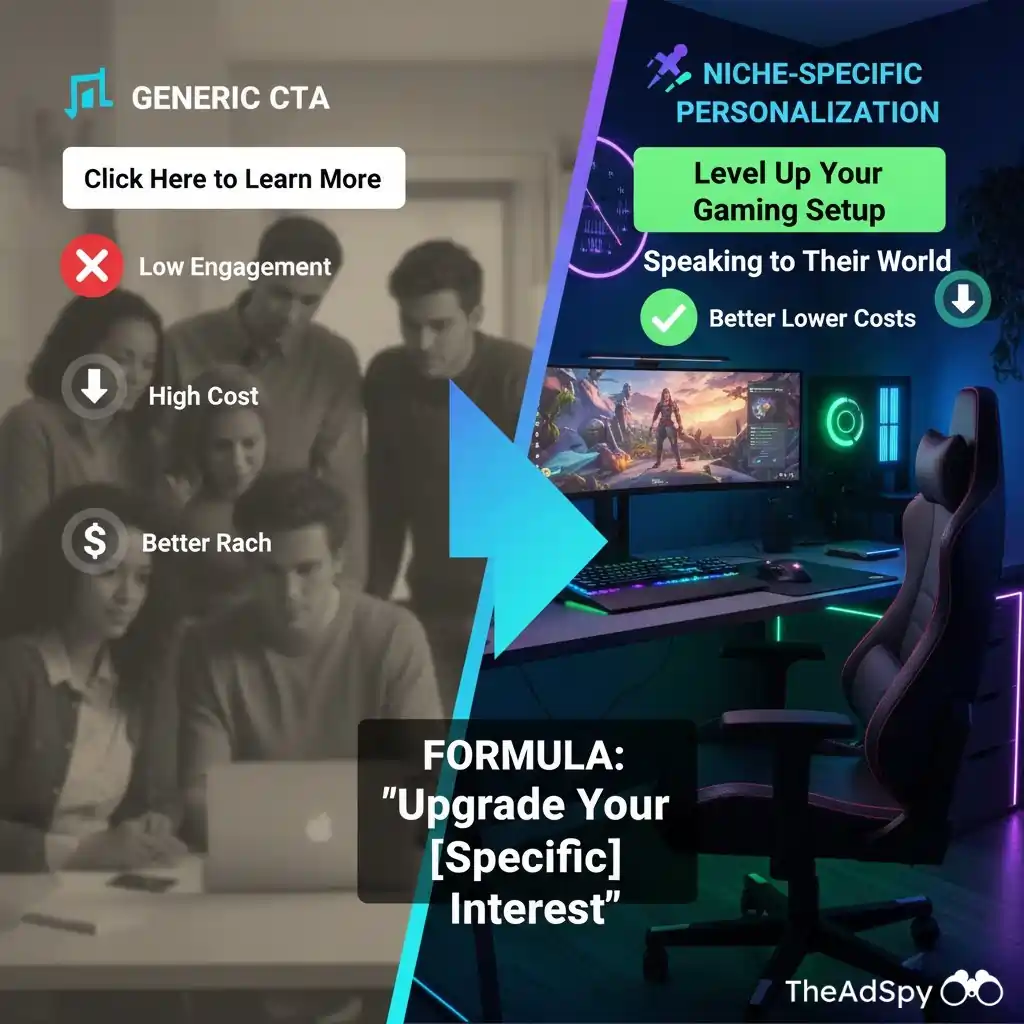 Niche-Specific Personalization CTA